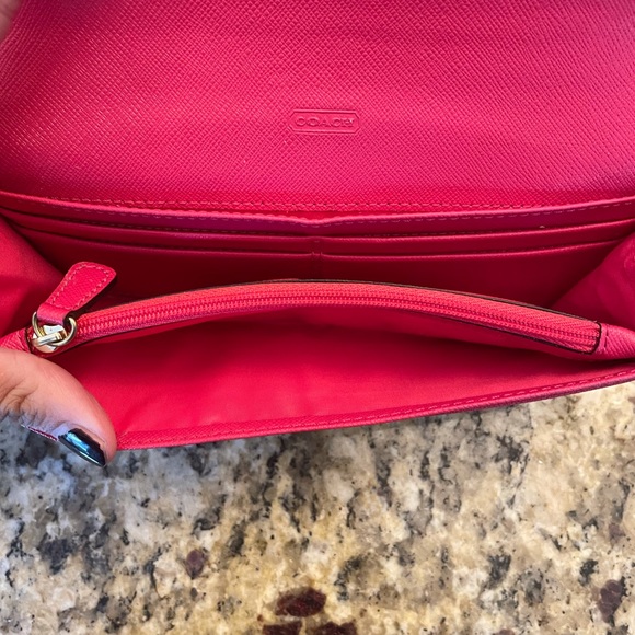 Authentic Coach bag with matching wallet - Picture 6 of 7